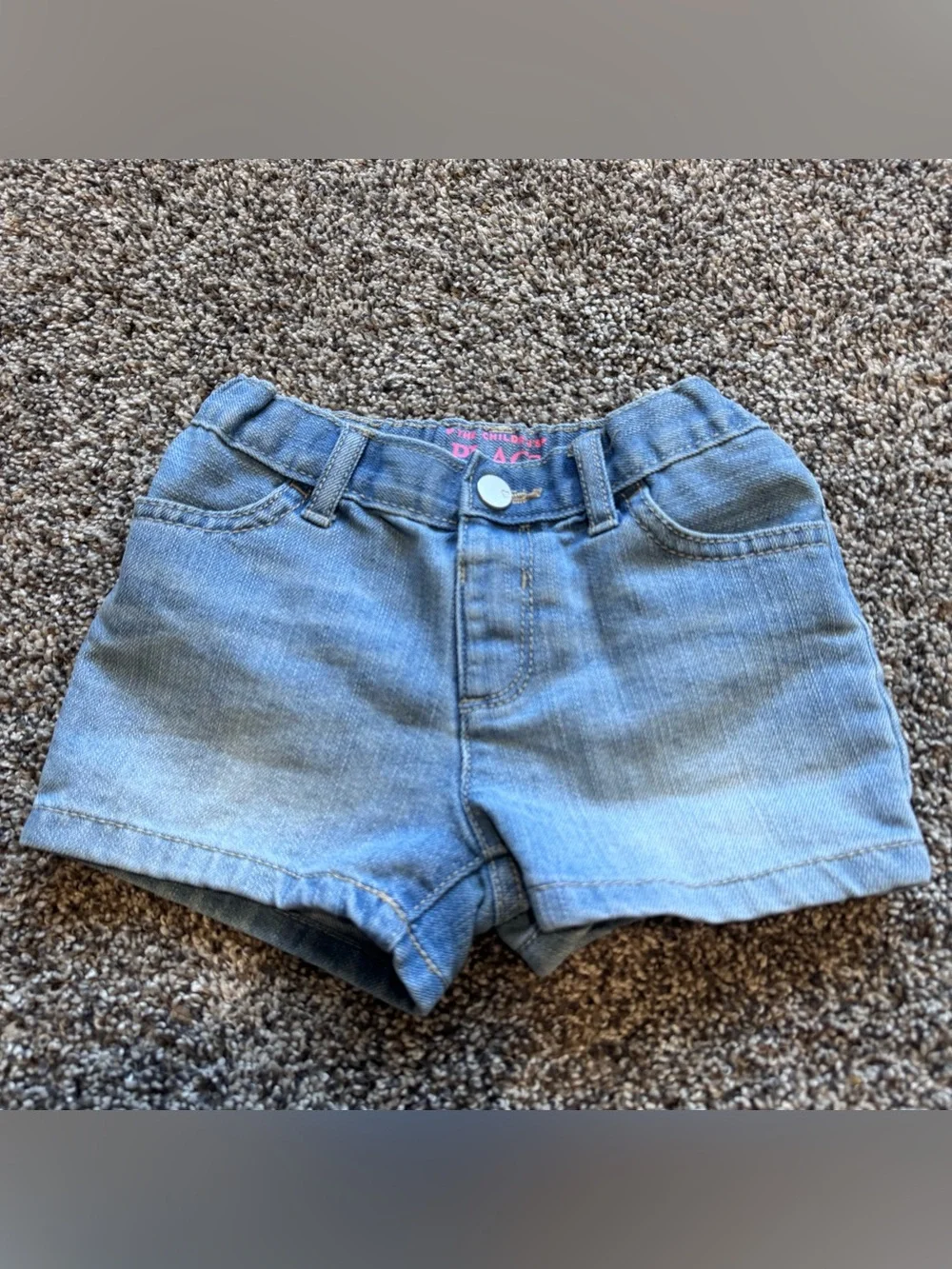 Girls' Light Blue Denim Shorts